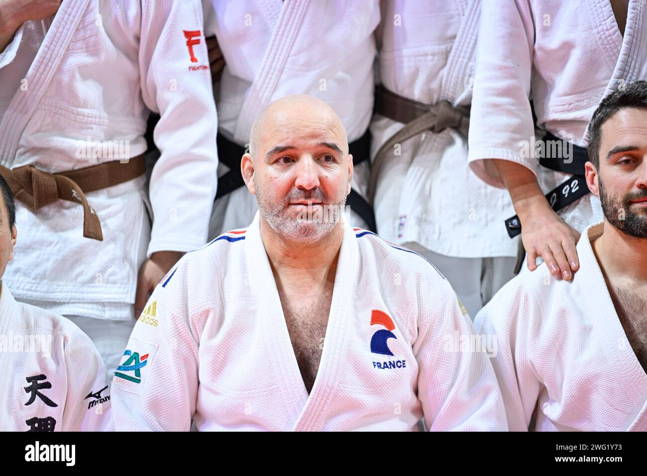 Paris, France. 01st Feb, 2025. Larbi Benboudaoud at the Institut du