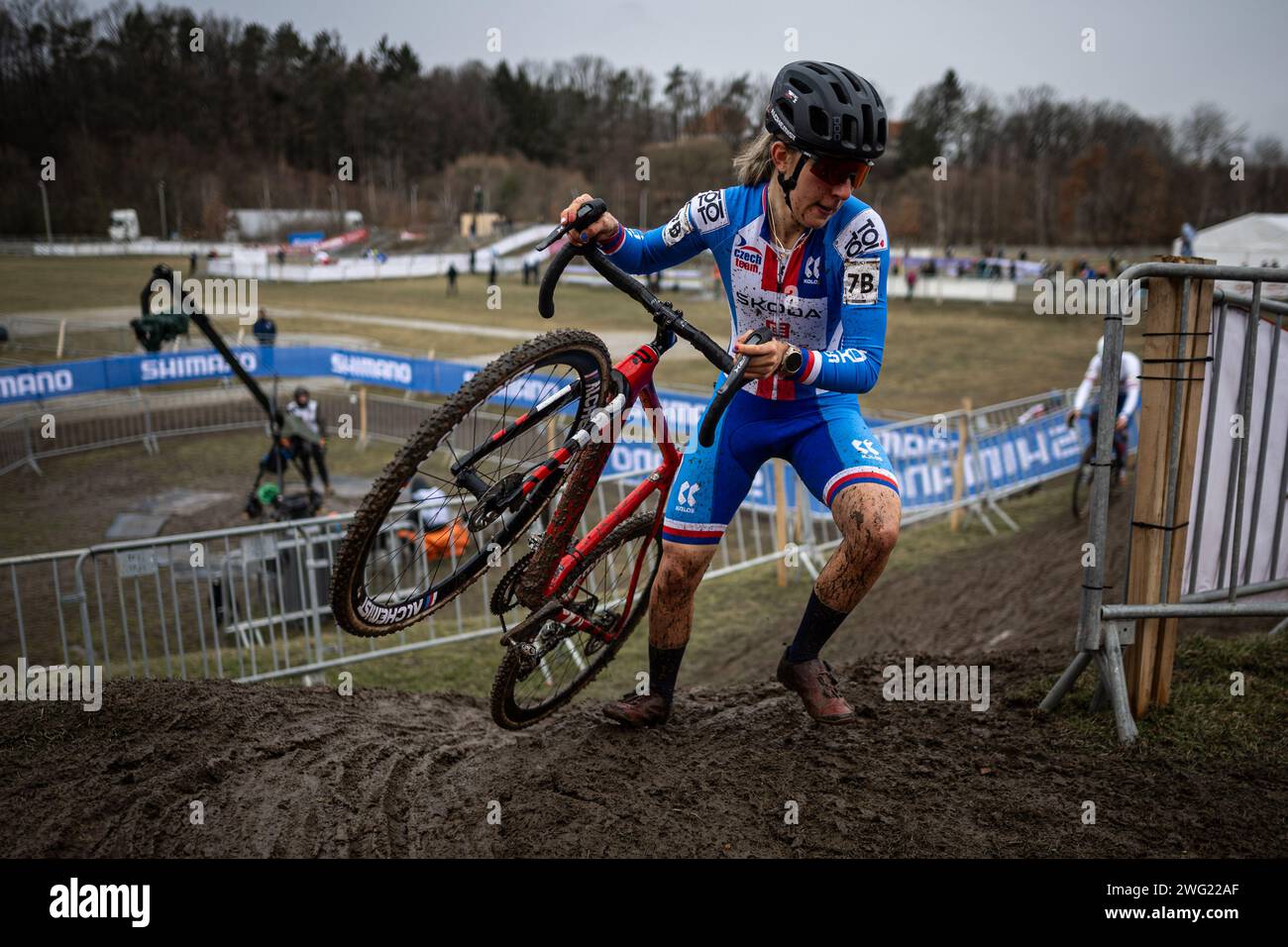 Mixed relay during the UCI Cyclocross World Championships in Tabor