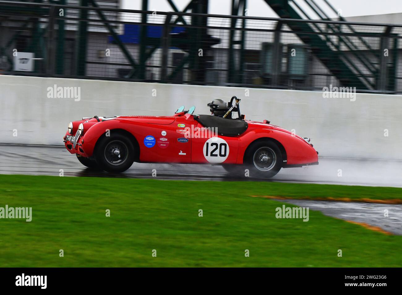 Kerry Wilson, Chris Keith-Lucas, Jaguar XK 120 Roadster, MRL RAC ...