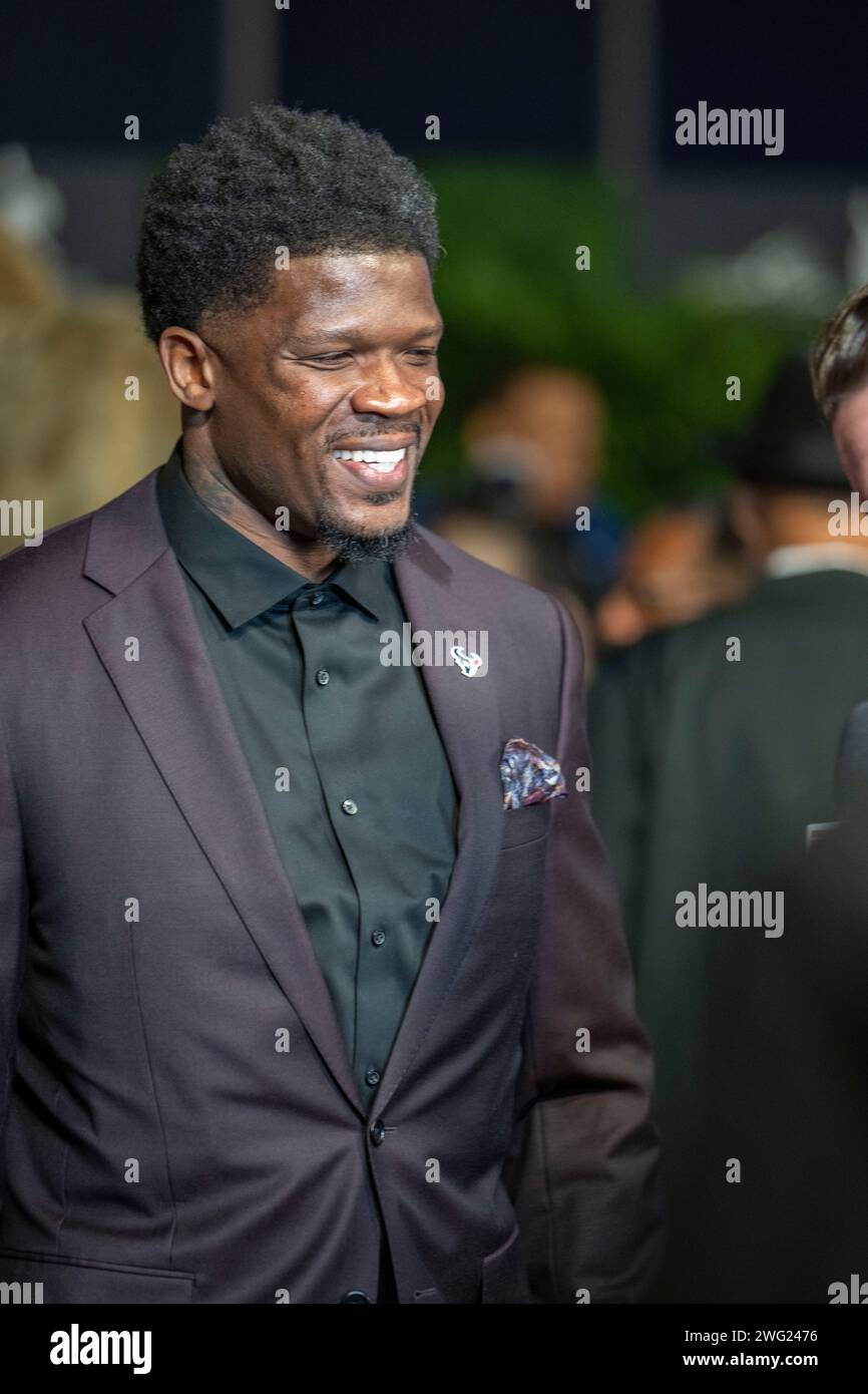 Former Houston Texans wide receiver ANDRE JOHNSON during the 2024