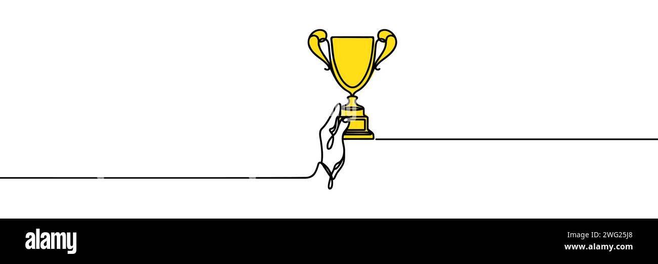 Winner Line Icon Line art icon winners hi-res stock photography and images - Alamy