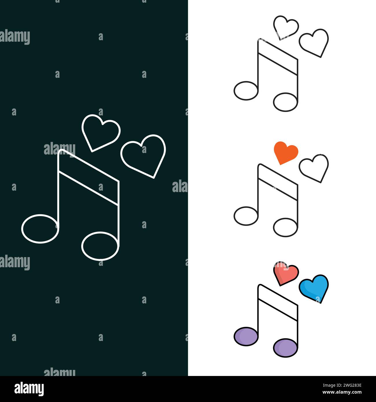 "Music Vector illustration Icon Design" Stock Vector