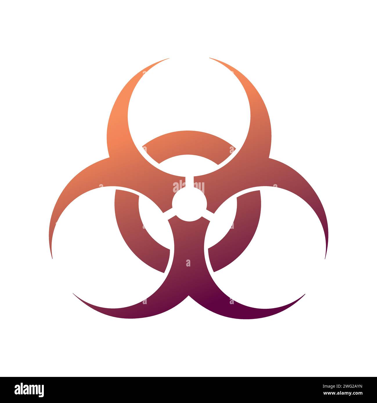 Abstract symbol of toxicity. Toxic waste symbol Stock Vector Image