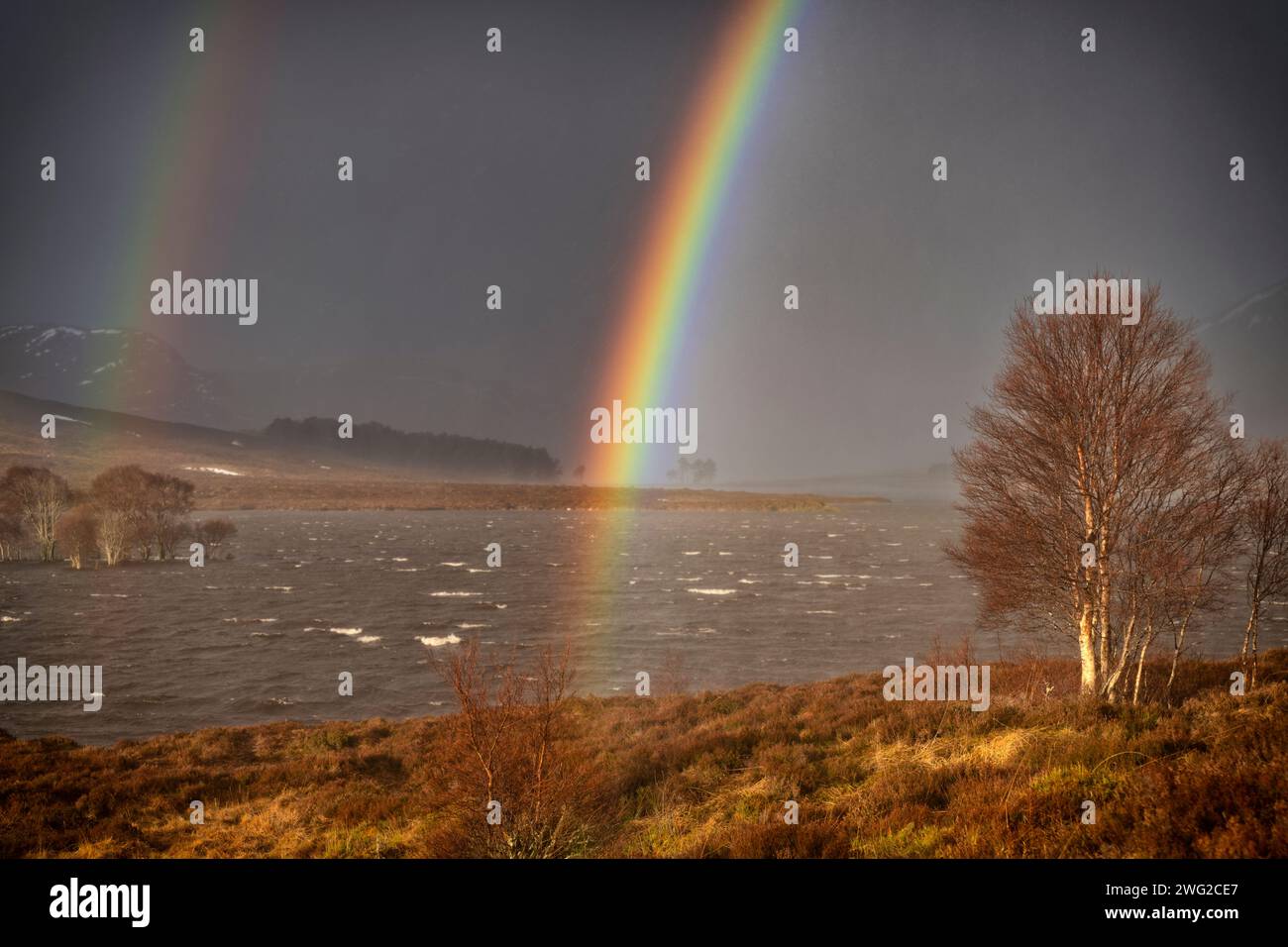 Rainbows, strong winds and driving rain at the tail of Storm Jocelyn by ...