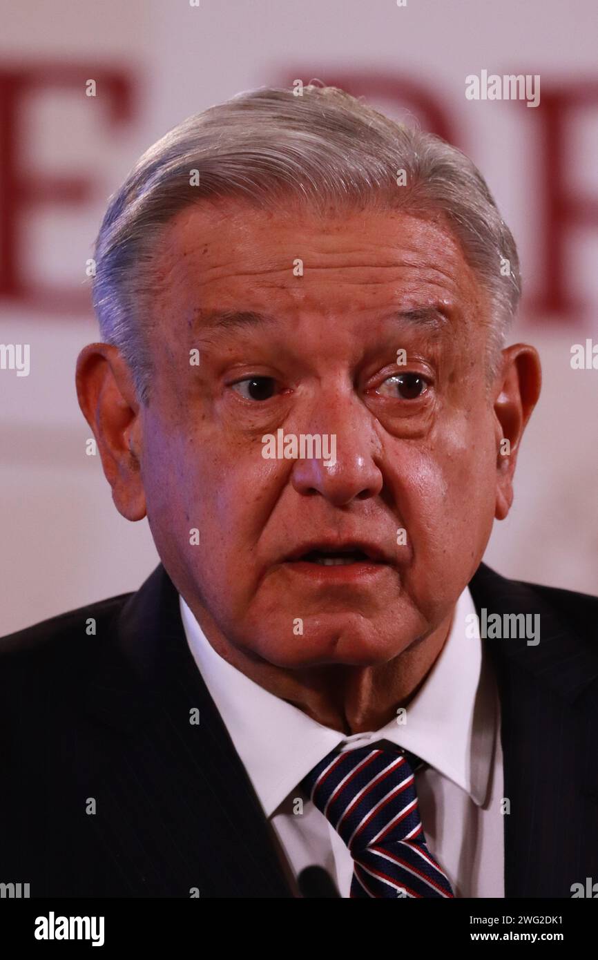 February 2, 2024, Mexico City, Mexico President of Mexico, Andrés