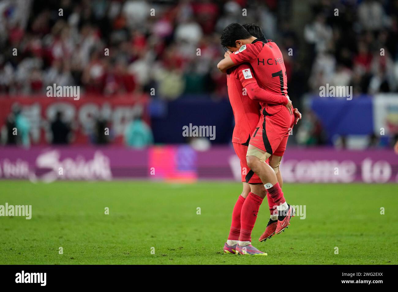 Hwang Rahi South Korea's Son Heung-min, left, celebrates with Hwang Hee-chan after ...
