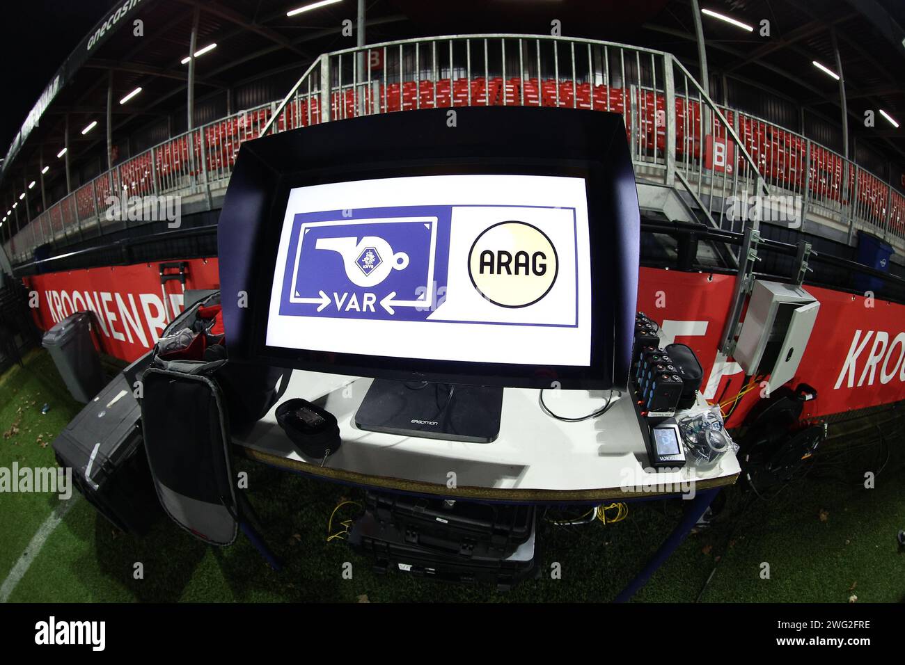 Almere, Netherlands. 02nd Feb, 2024. ALMERE, 02-02-2024, Yanmar Stadium ...