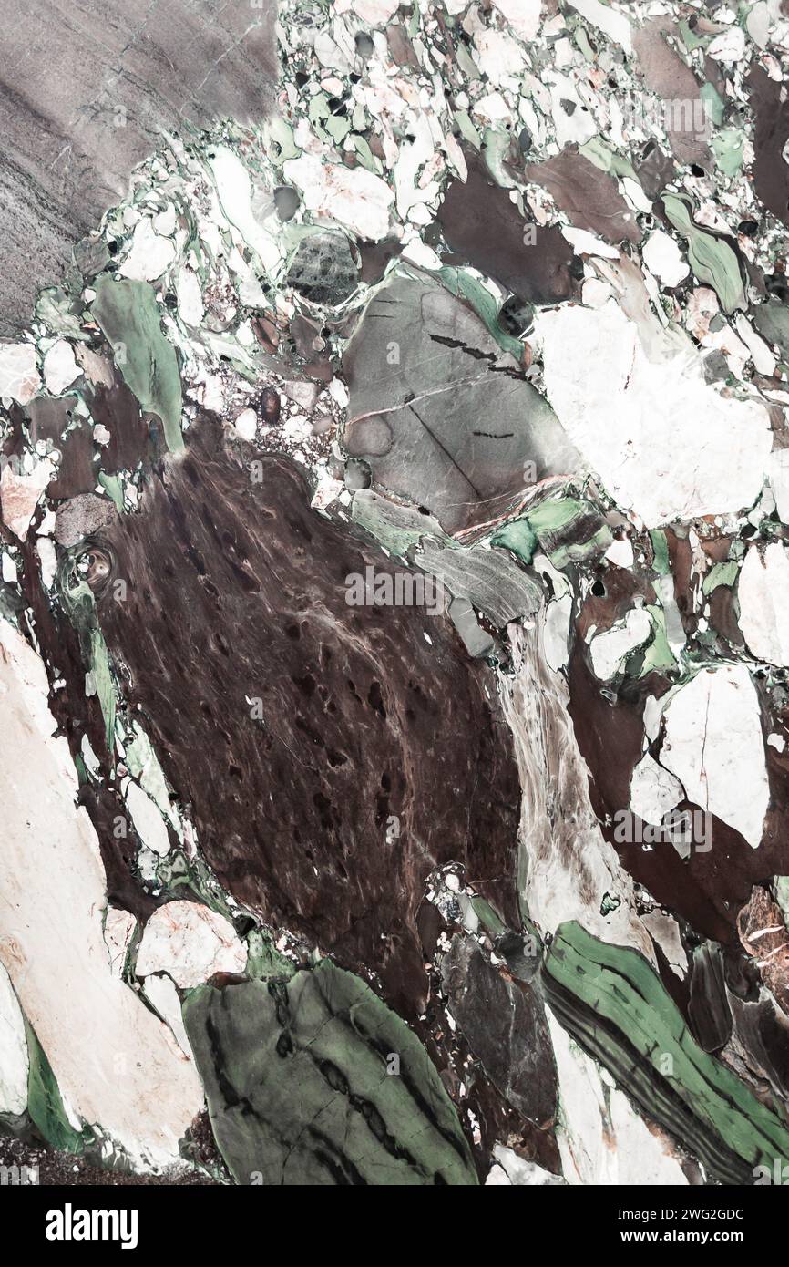 Collection of Different Types of Marble Natural Stone Textures and ...