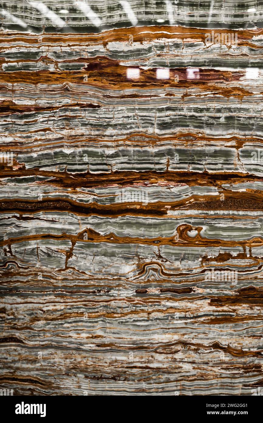 Collection of Different Types of Marble Natural Stone Textures and ...
