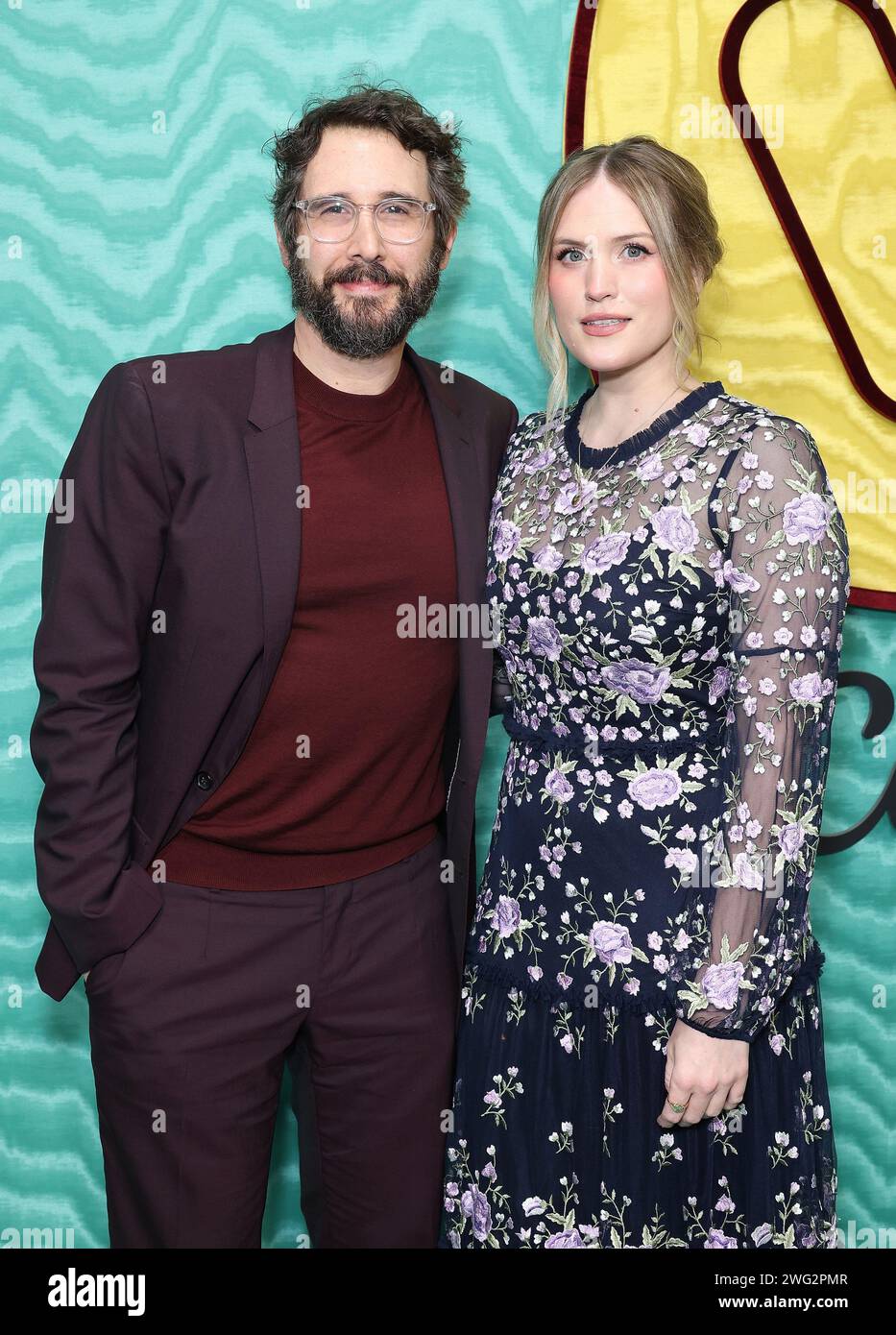 Los Angeles, USA. 01st Feb, 2024. Josh Groban and Natalie McQueen