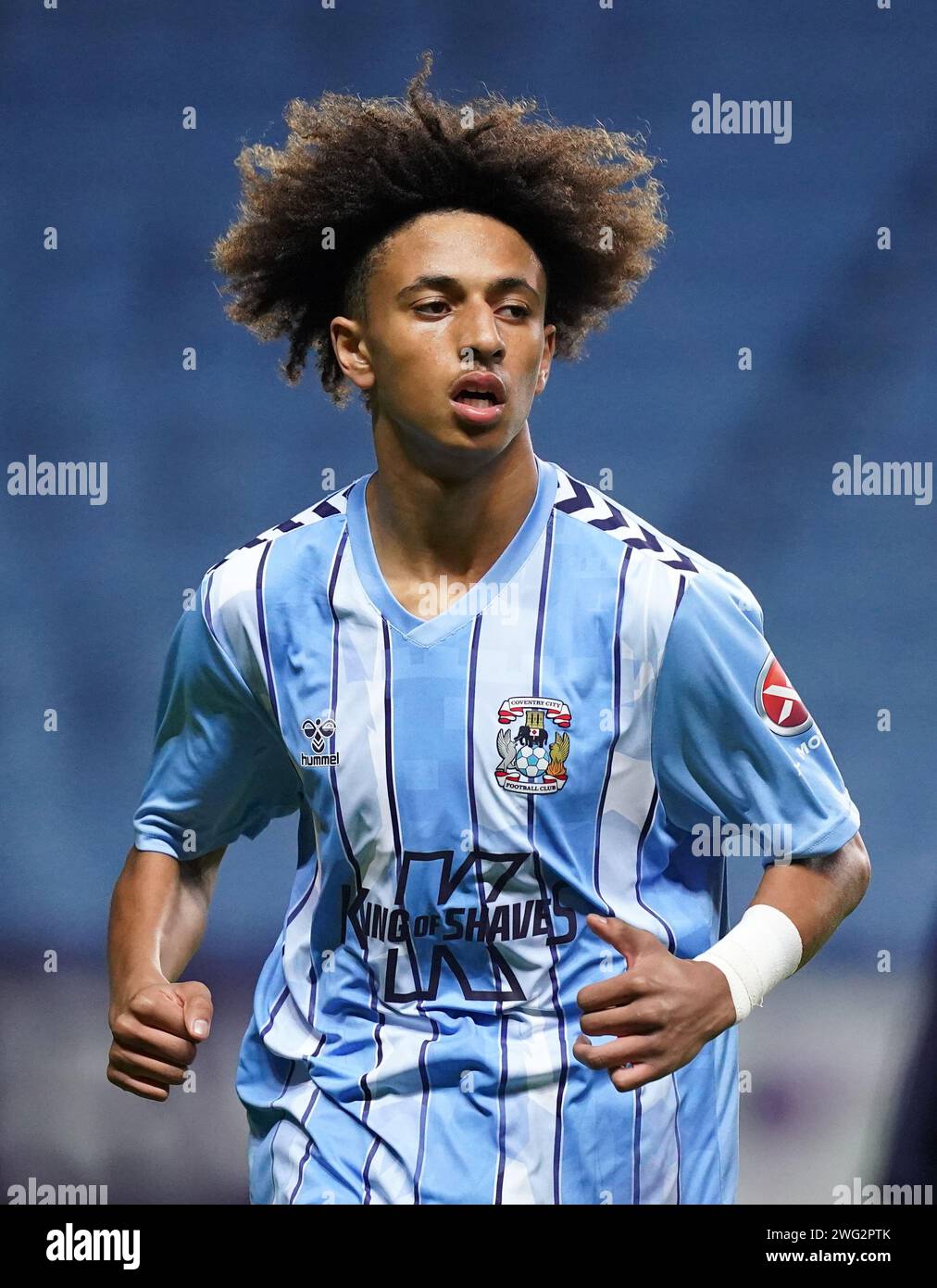 Coventry City's Conrad Ambursley during the FA Youth Cup fifth round