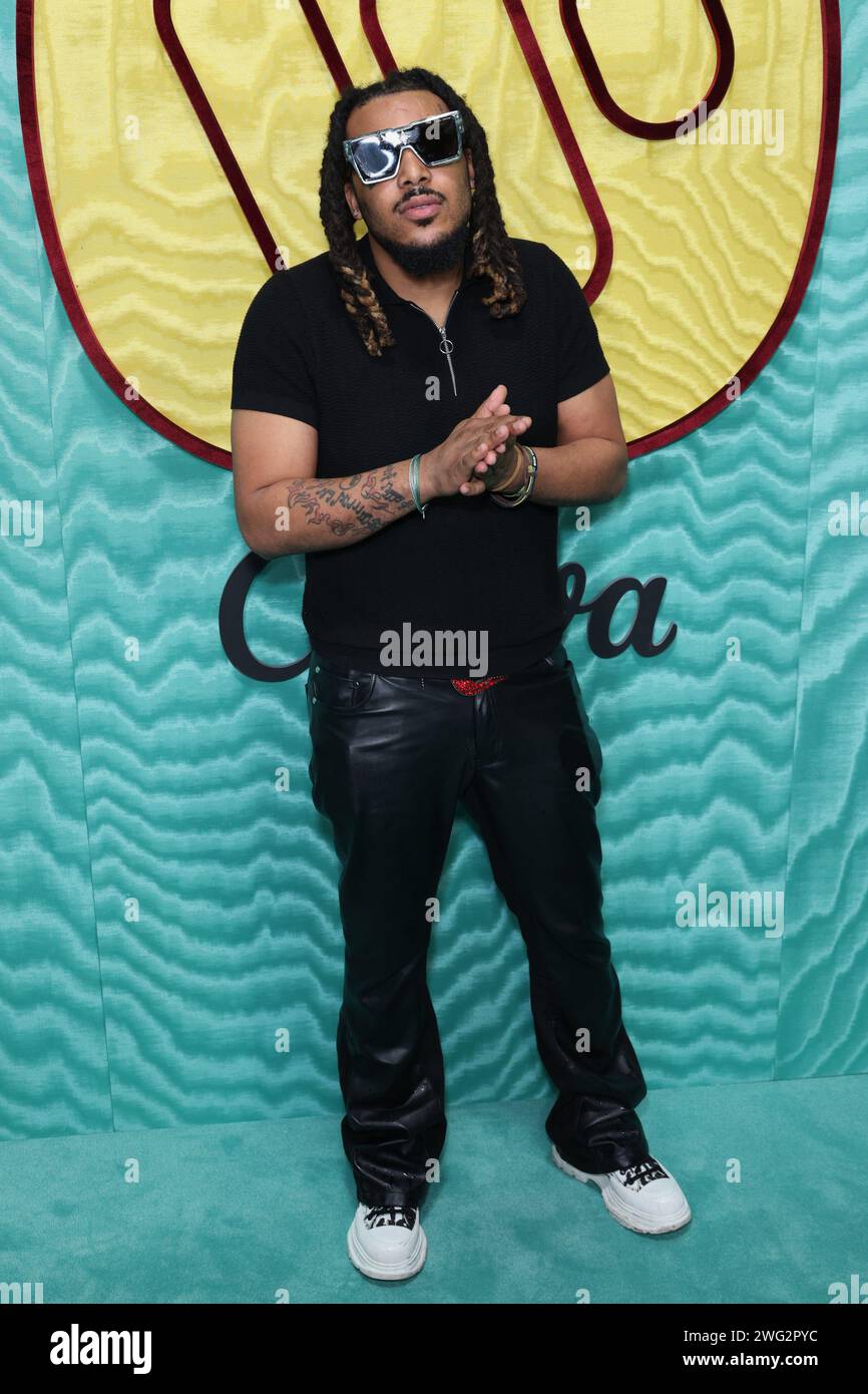 Los Angeles, USA. 01st Feb, 2024. Rock Star Walt attends the 2024 ...