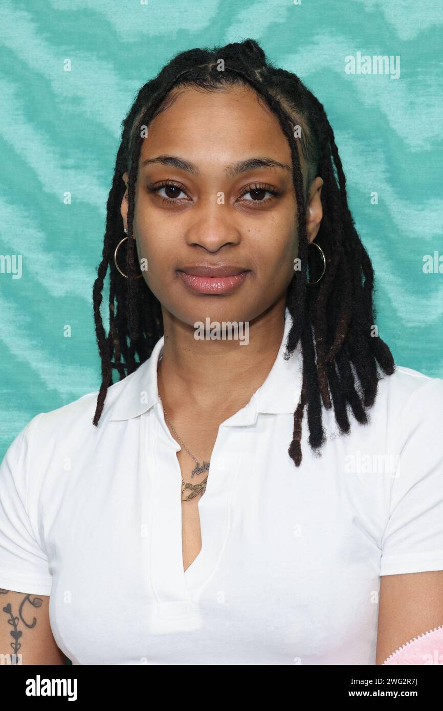 Los Angeles, USA. 01st Feb, 2024. Adrienne Reeves attends the 2024 ...