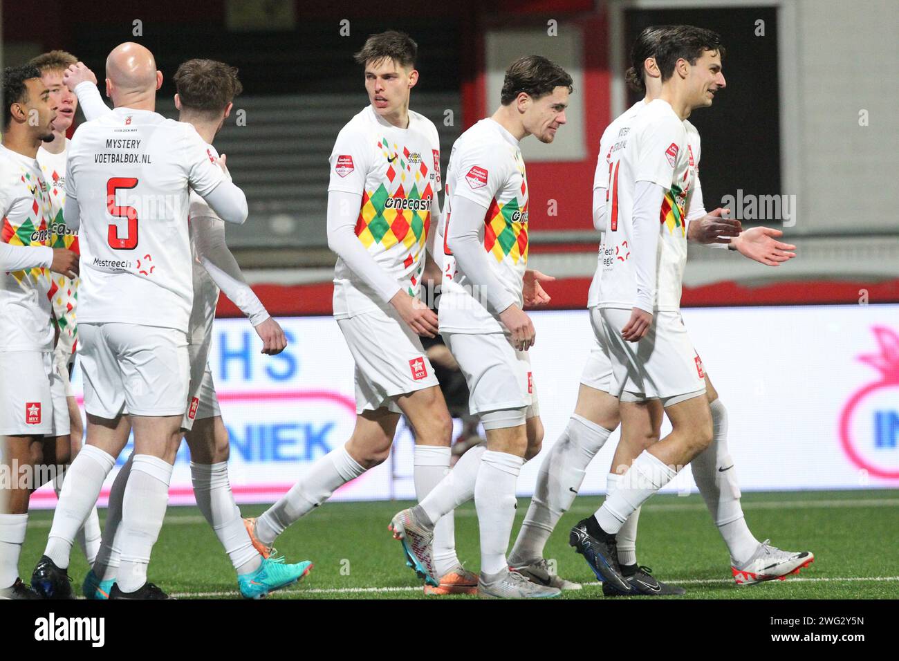 Maastricht, Nederland. 02nd Feb, 2024. MAASTRICHT, football, 02022024