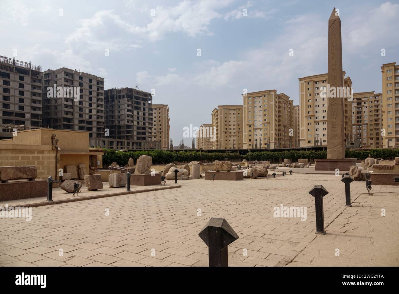 The Heliopolis Openair Museum, North Eastern Cairo, Egypt Stock Photo