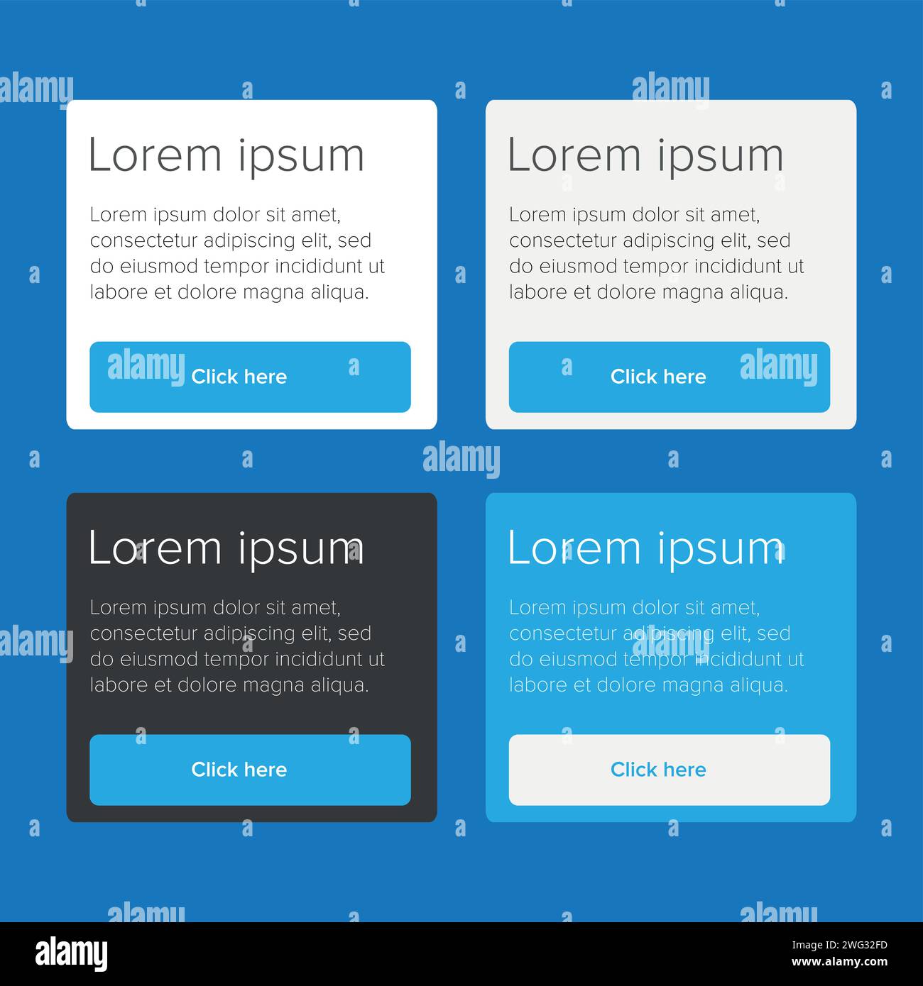 Website infobox template for web blue Stock Vector Image Art Alamy Website infobox template for web blue Stock Vector Image Art Alamy