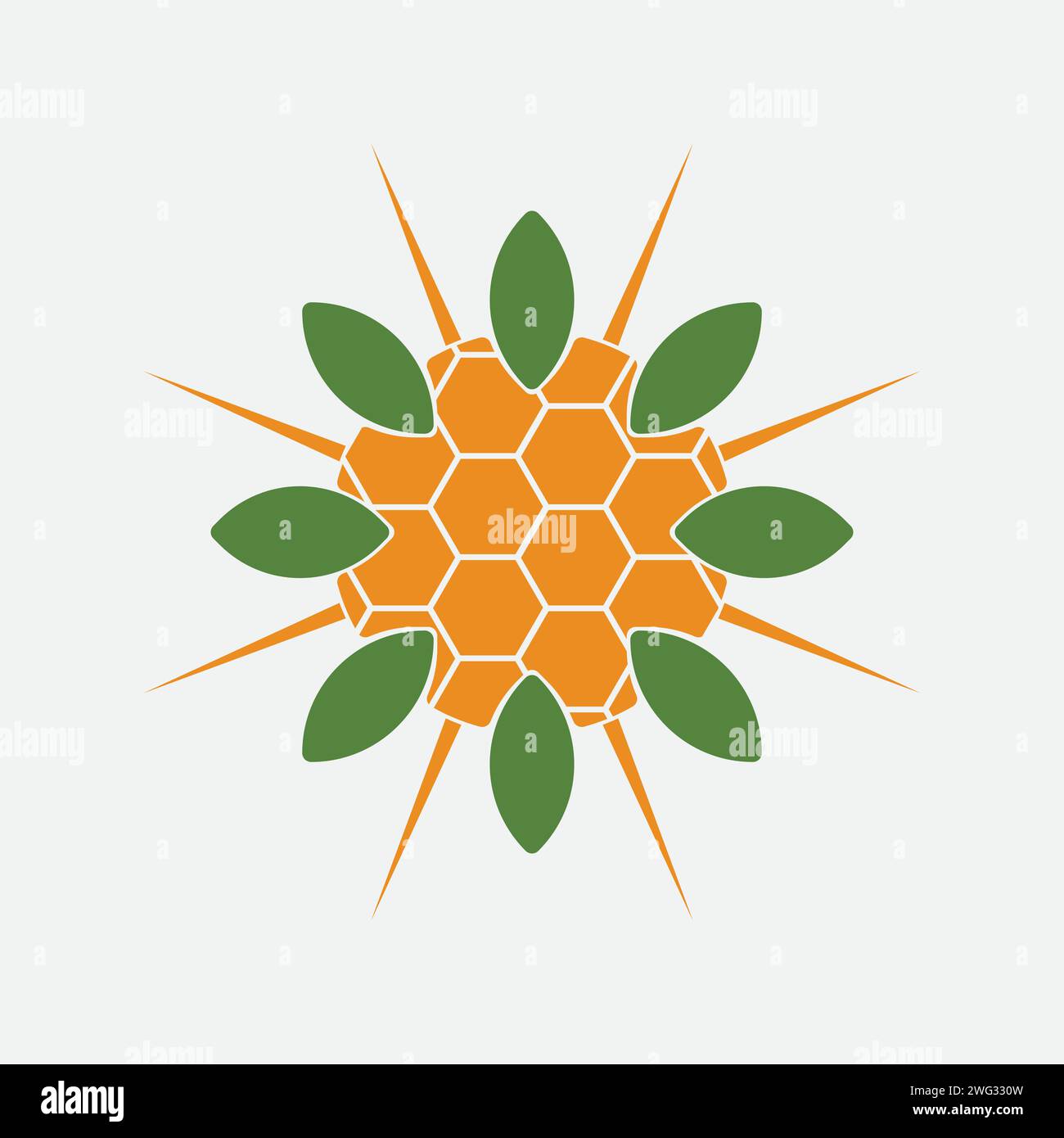 Sun vector logo concept illustration Stock Vector Image & Art - Alamy