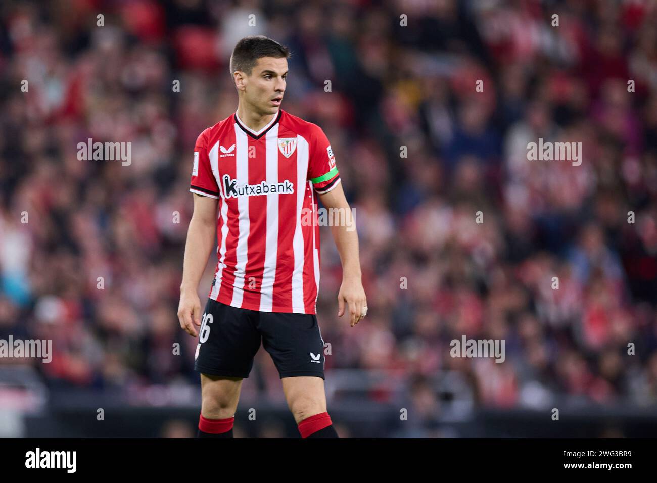 Inigo Ruiz de Galarreta of Athletic Club looks on during the LaLiga EA