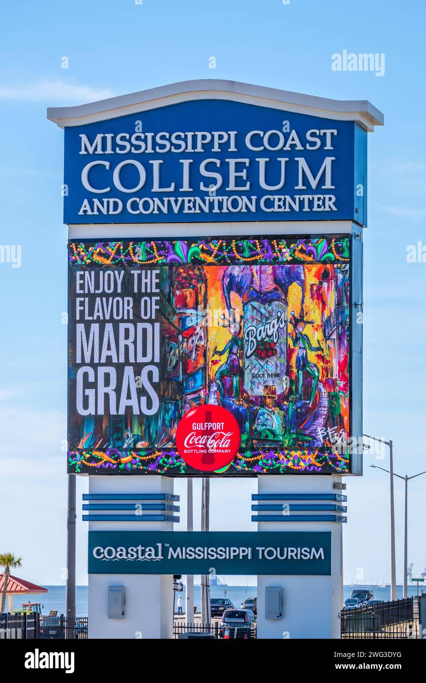 Mississippi Coast Coliseum and Convention Center in Biloxi, Mississippi