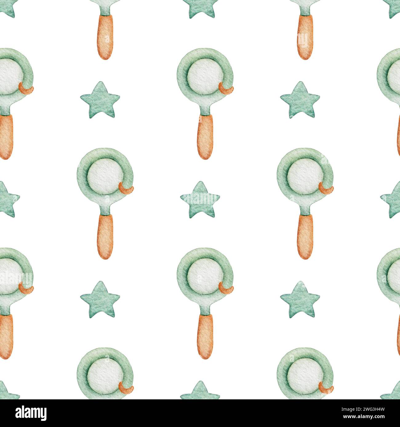 Toy rattle pattern on hi-res stock photography and images - Alamy