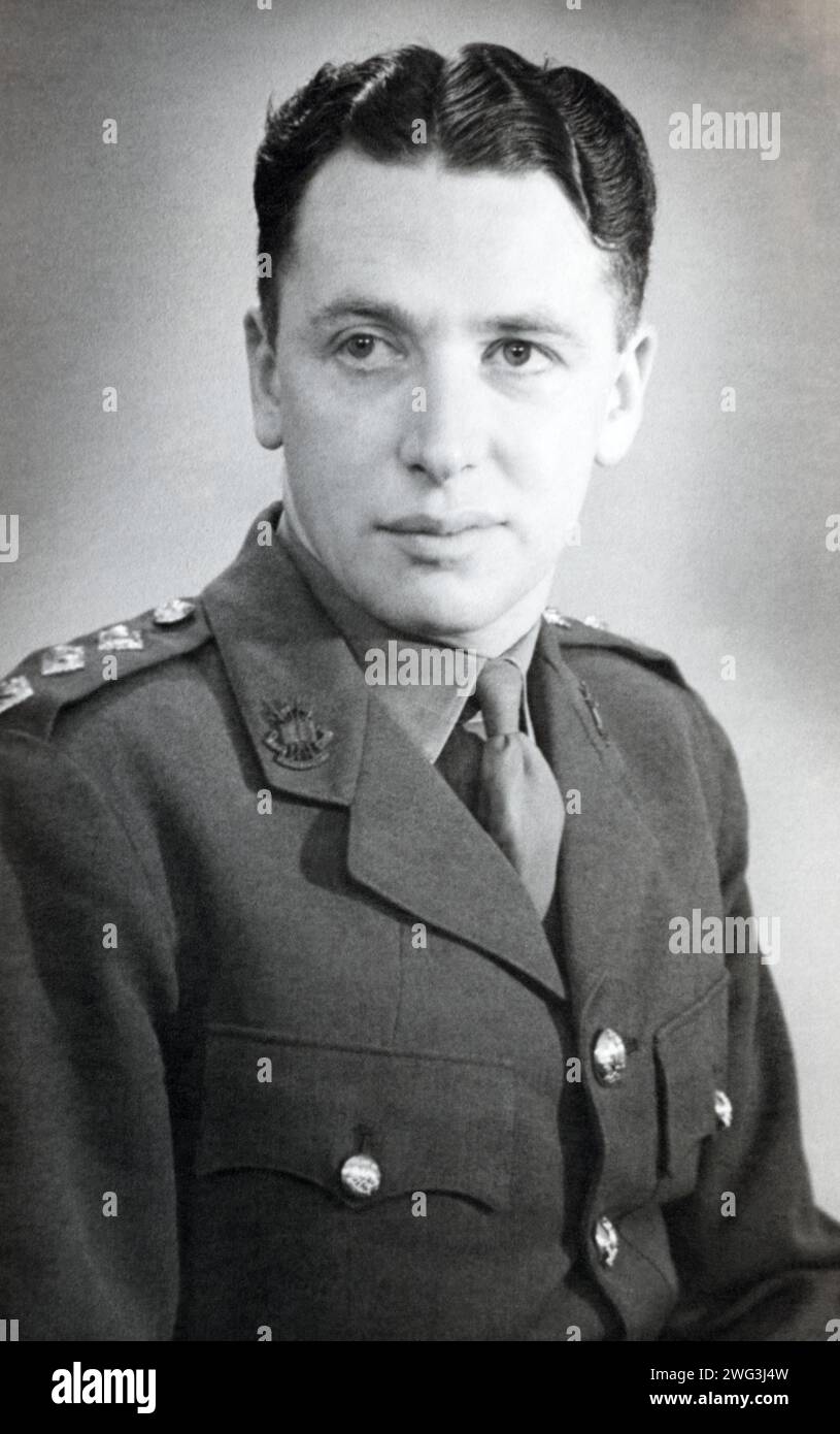 A Captain in the Army Educational Corps during the Second World War