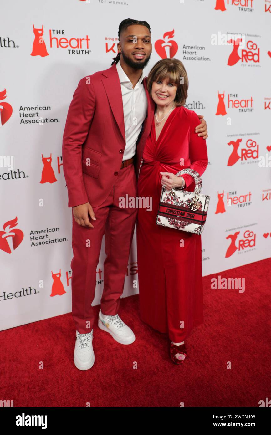 Lincoln Center, New York, USA, January 31, 2024 Damar Hamlin, Nancy