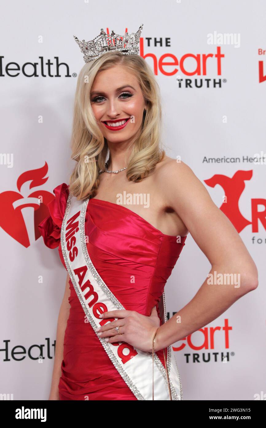 Lincoln Center, New York, USA, January 31, 2024 Miss America Madison