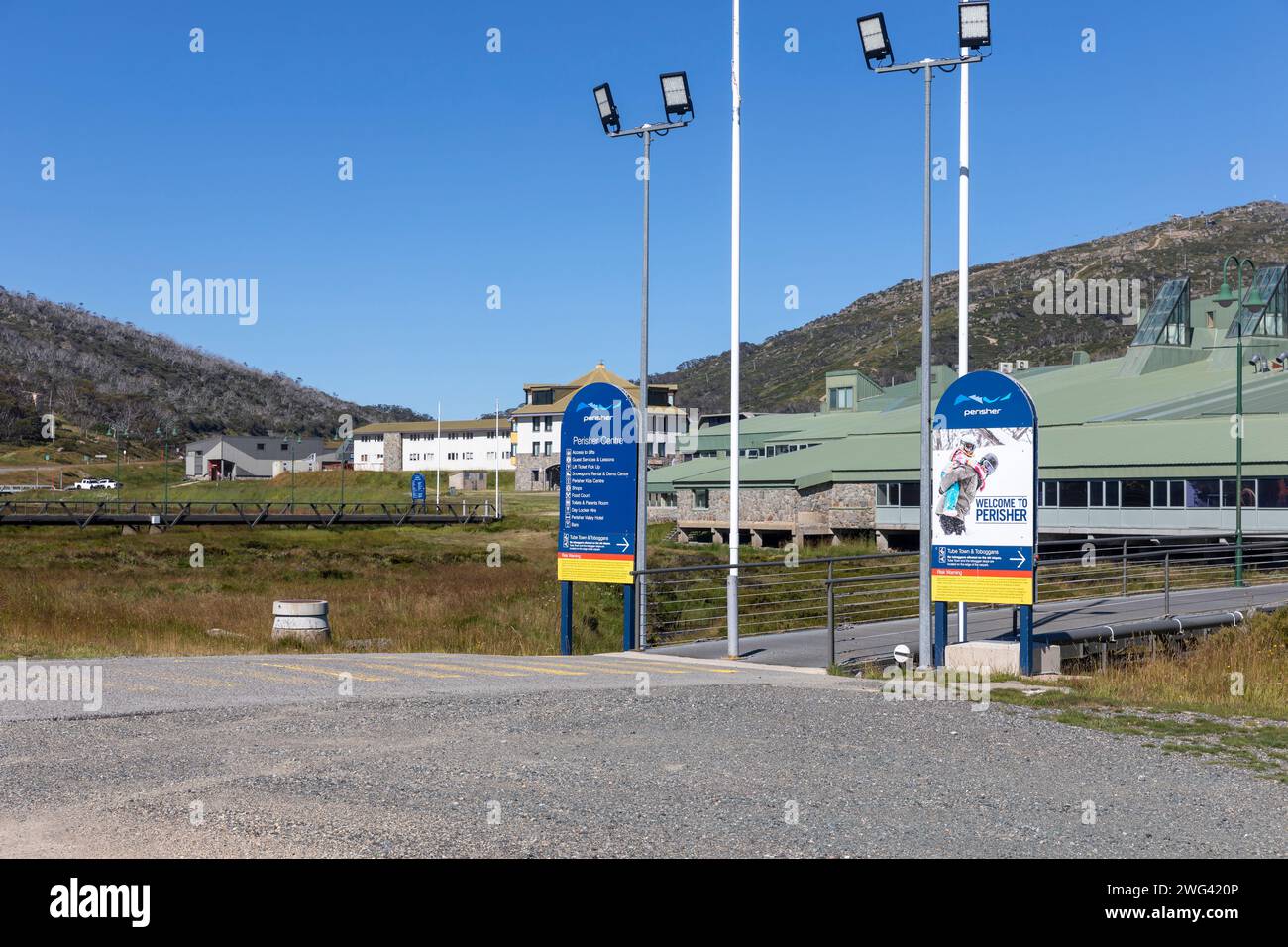 Perisher ski village hi-res stock photography and images - Alamy