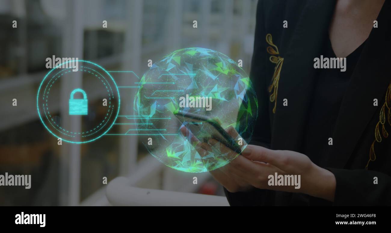 Globe plexus networks security hi-res stock photography and images - Alamy