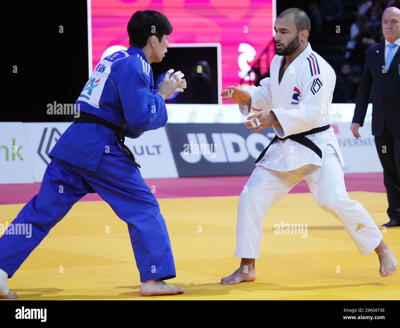 Cartes Judo – Riner, Dicko, Buchard, Djalo, Mkheidze, Gahie – PSG Paris Saint-Germain