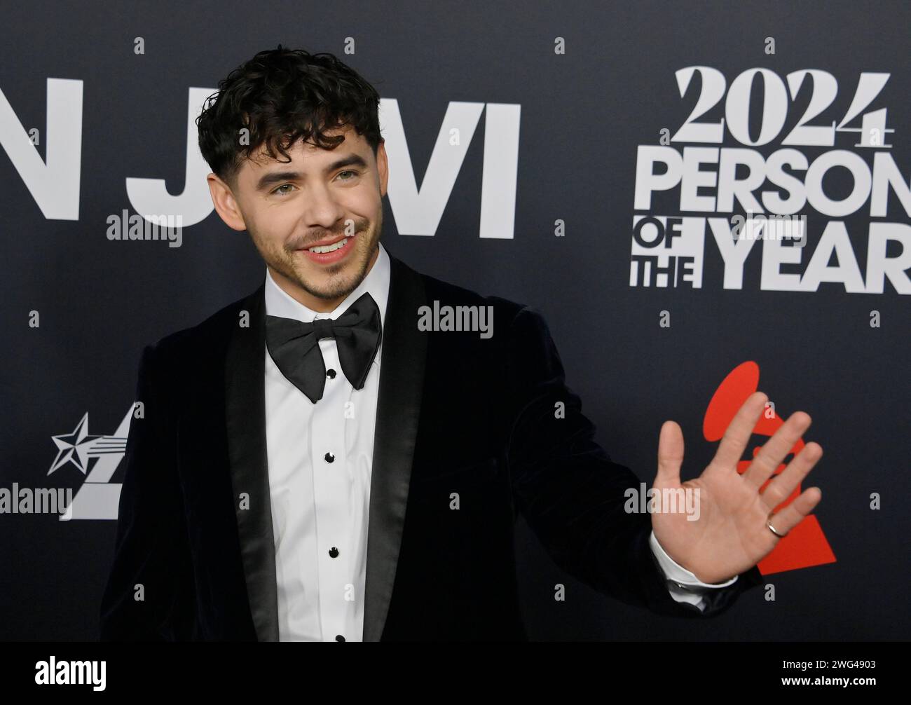 Los Angeles, United States. 02nd Feb, 2024. US singer David Archuleta attends the 2024 MusiCares Person of the Year gala honoring Jon Bon Jovi at the Los Angels Convention Center on Friday, February 2, 2024 in Los Angeles, California. Photo by Jim Ruymen/UPI Credit: UPI/Alamy Live News Stock Photo