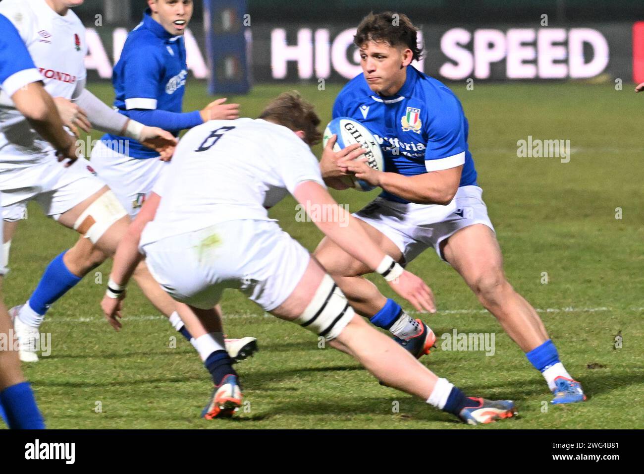 02/02/2024; Foto Duilio Della Libera; 6 Nations U20; Stadio Monigo