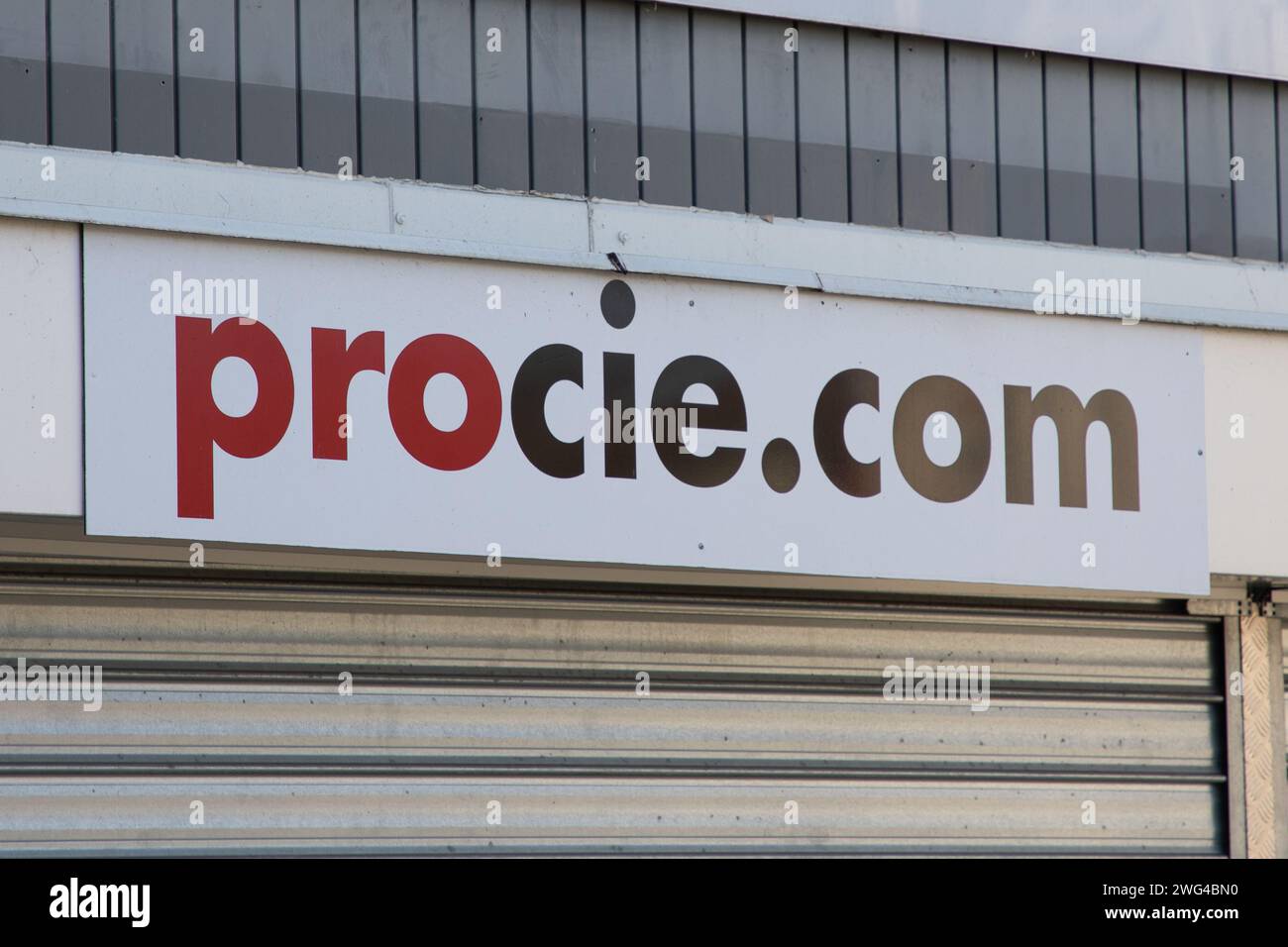 Bordeaux , France -  01 31 2024 : pro & cie procie.com store chain brand logo and text sign on facade shop in france Stock Photo