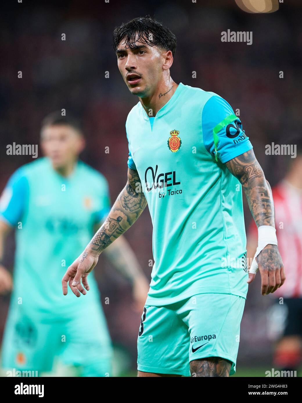 Antonio Sanchez of RCD Mallorca looks on during the LaLiga EA Sports ...