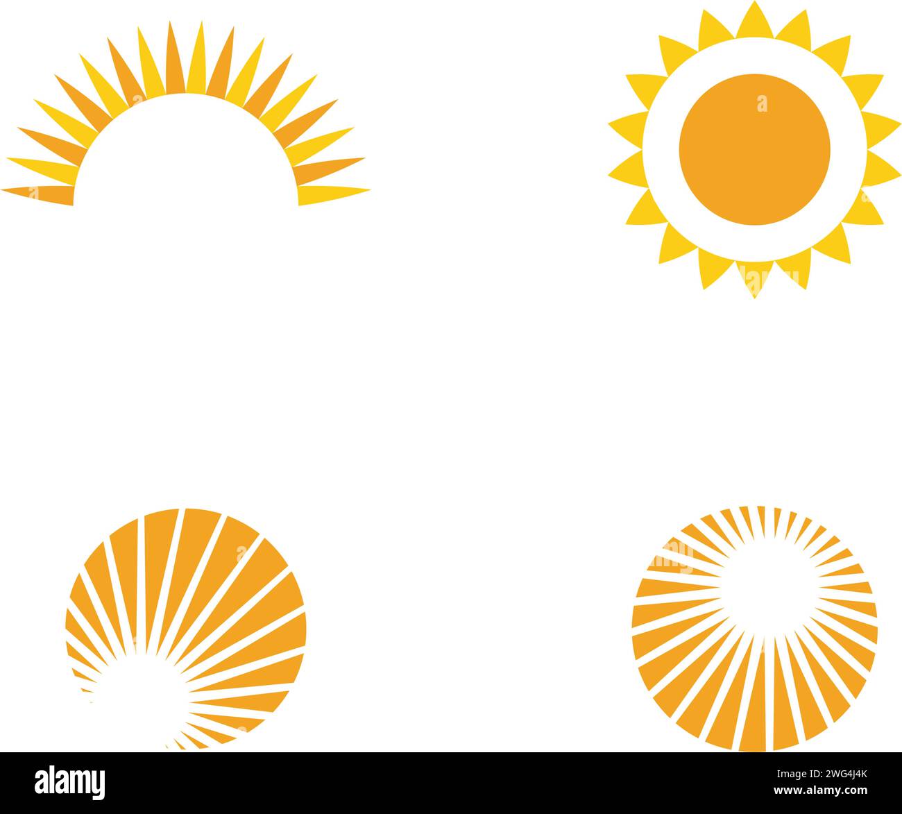 Sun Vector illustration Icon Logo Template design Stock Vector Image ...