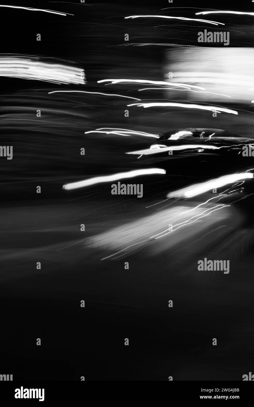 Abstract blue presentation template Black and White Stock Photos ...
