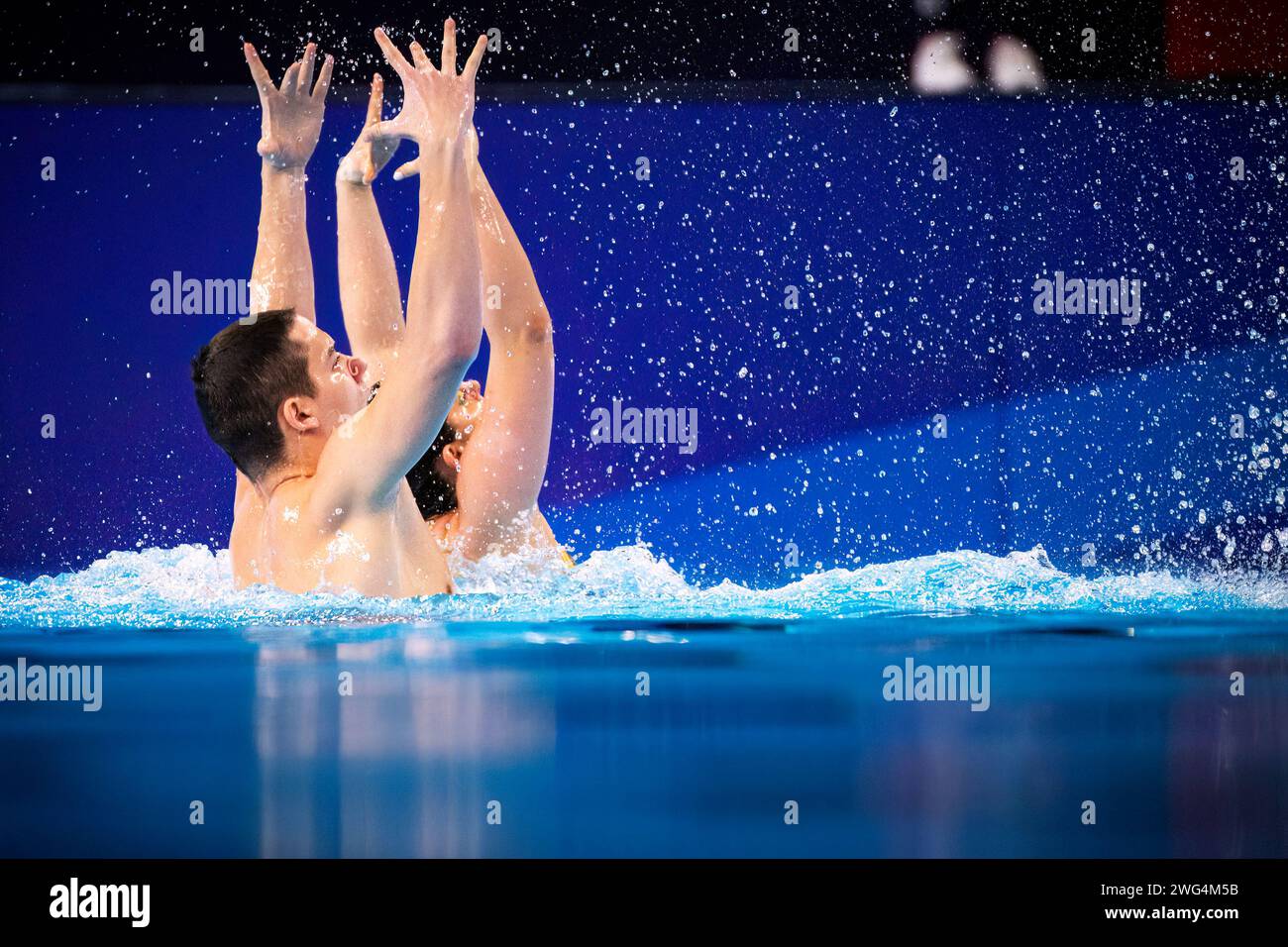 Jelena Kontic and Ivan Martinovic of Serbia compete in the artistic ...