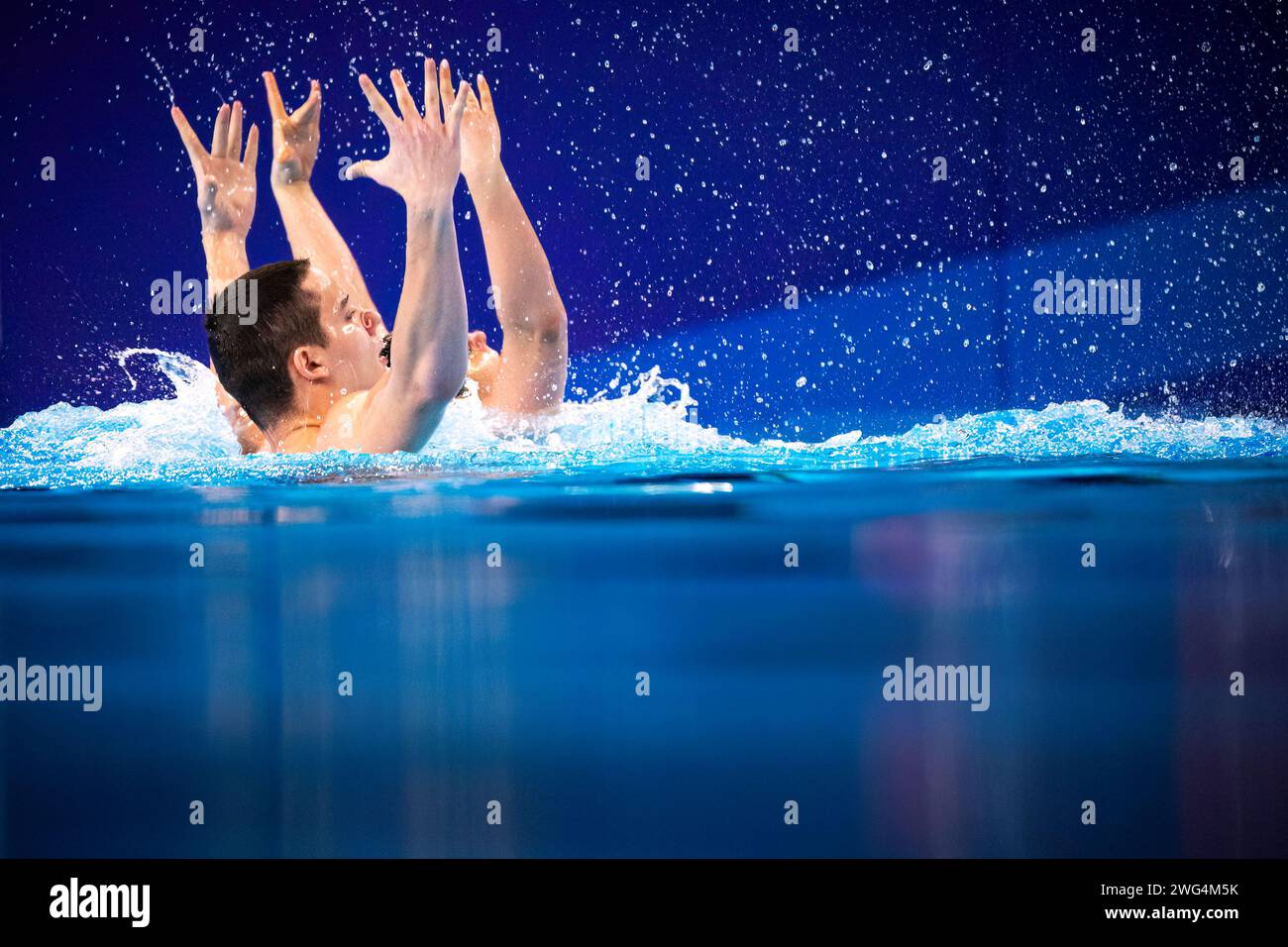 Jelena Kontic and Ivan Martinovic of Serbia compete in the artistic ...