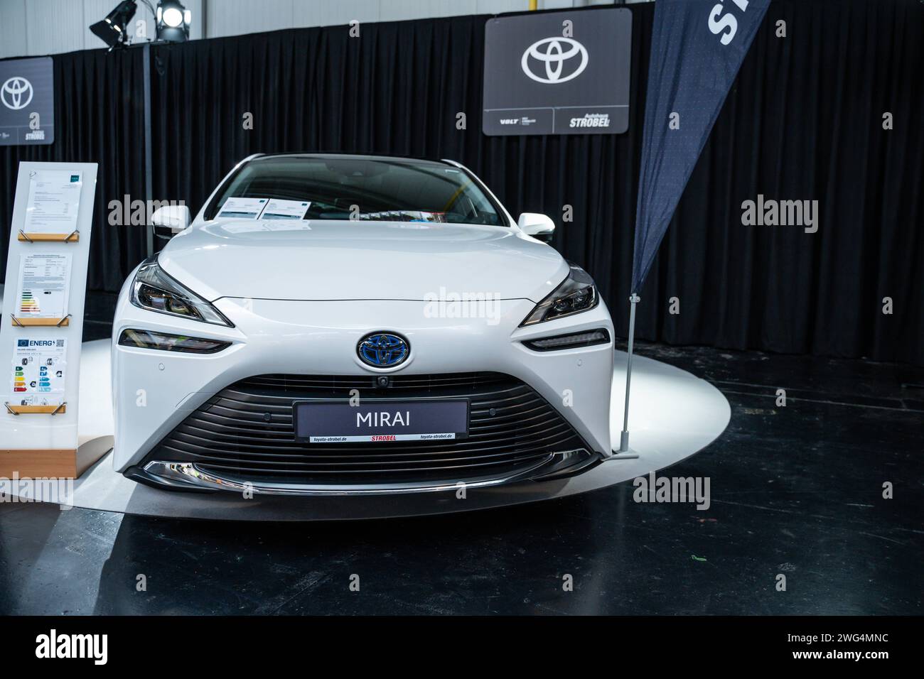 Augsburg, Bavaria, Germany - February 2, 2024: Toyota Mirai FCEV ...