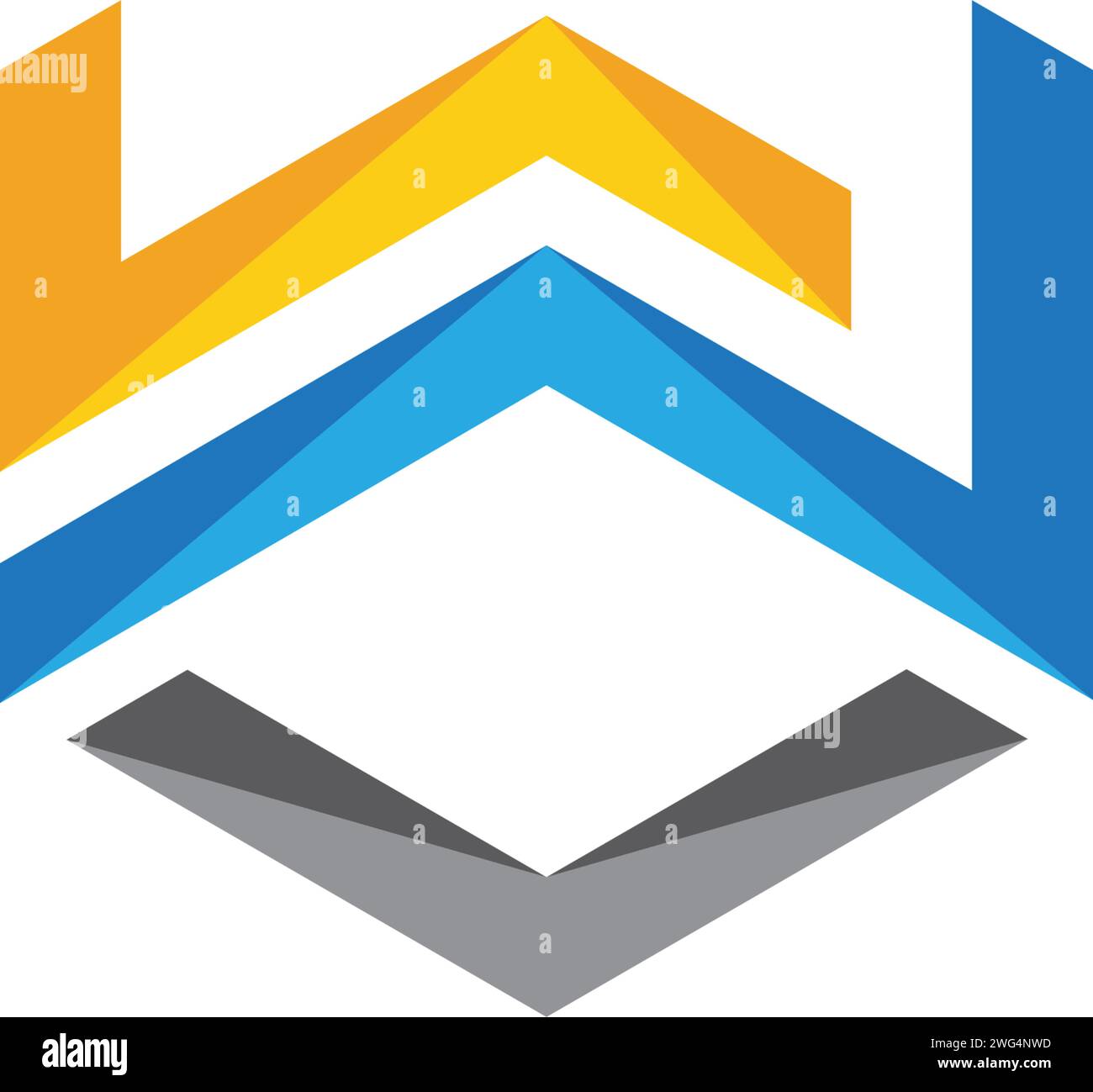 Hexagon Logo illustration Icon Vector Template Stock Vector Image & Art ...