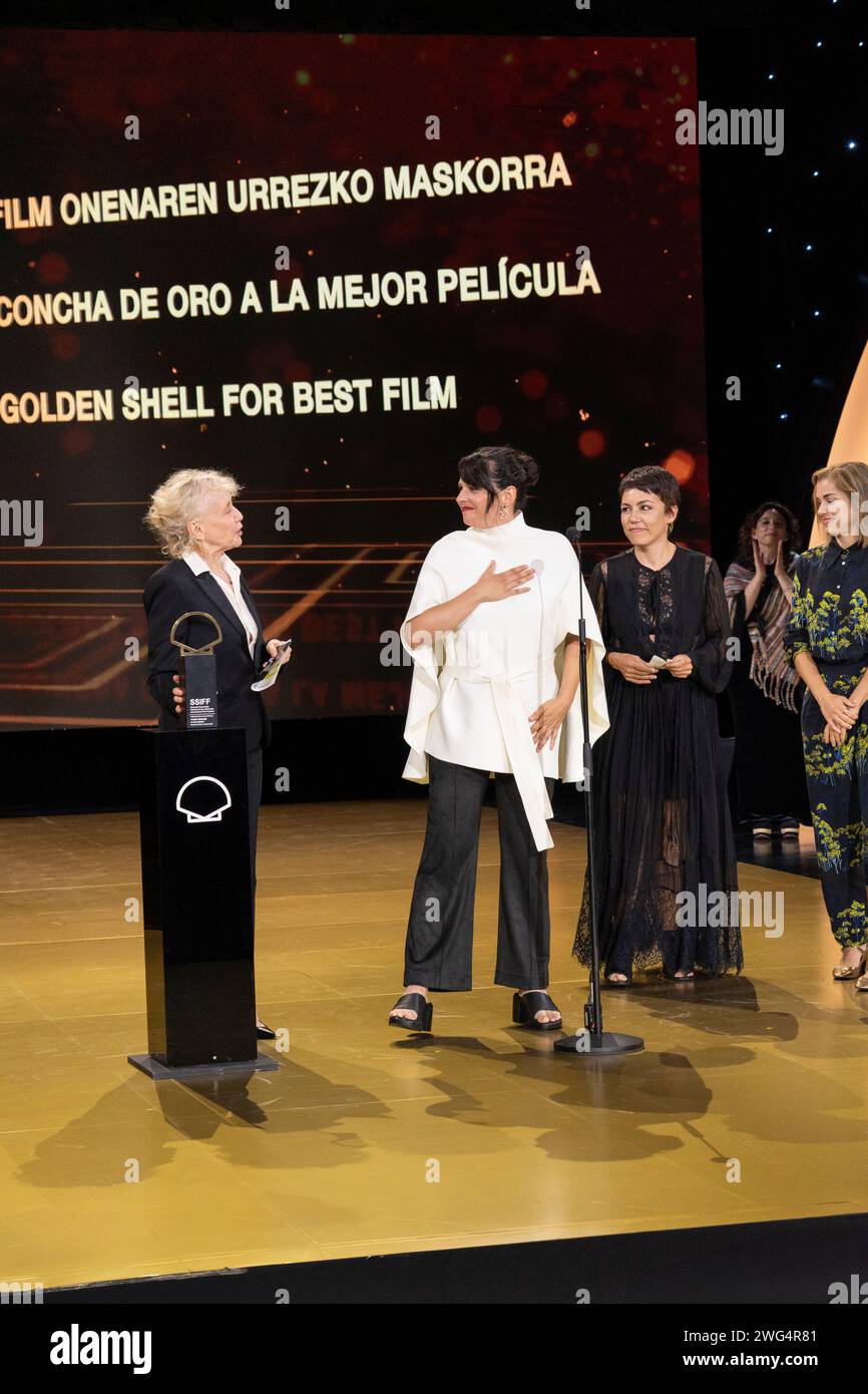 GALA CLAUSURA - 71 FESTIVAL DE CINE DE SAN SEBASTIAN  - DONOSTIA - SPAIN -EUROPE Stock Photo