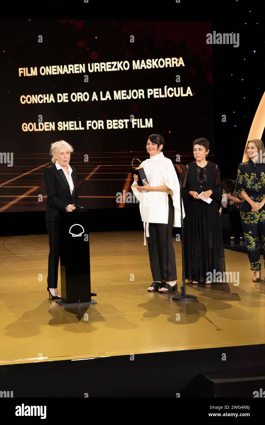 GALA CLAUSURA - 71 FESTIVAL DE CINE DE SAN SEBASTIAN  - DONOSTIA - SPAIN -EUROPE Stock Photo