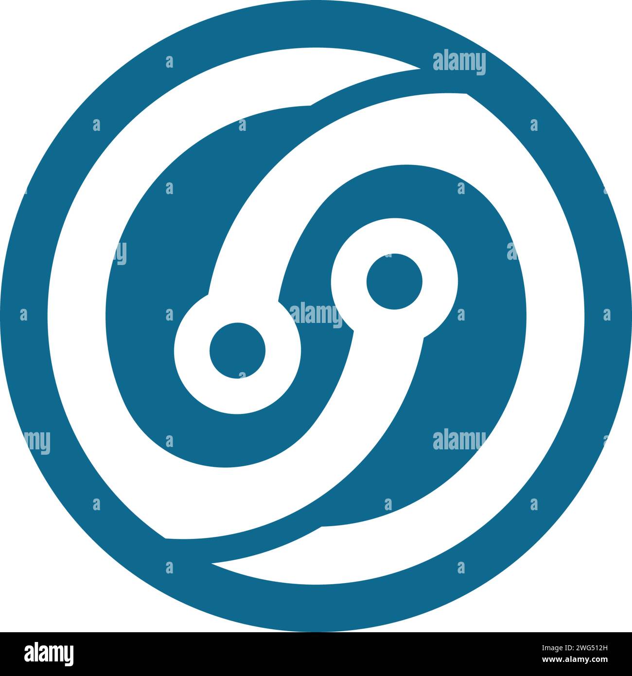 Circuit Logo Template vector illustration icon design Stock Vector