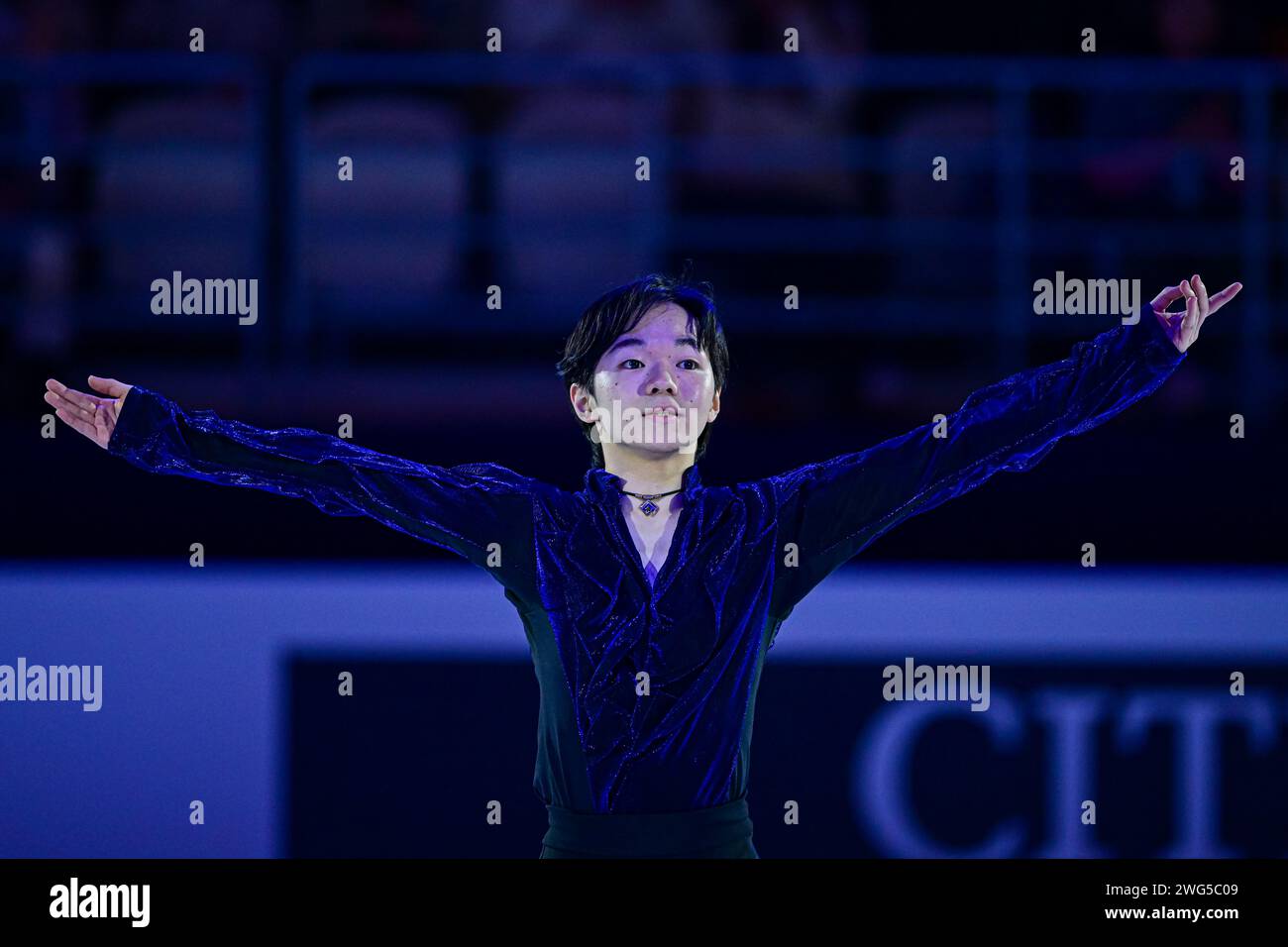 Men Awards, Yuma KAGIYAMA (JPN) first place, during Victory Ceremony