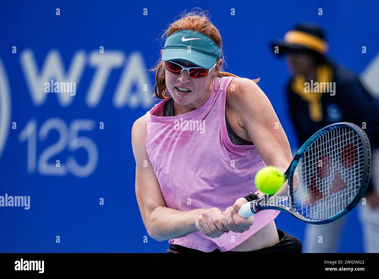 Maya Joint of Australia in action during the quarterfinals of the 2024