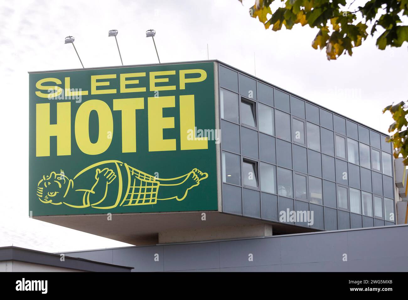 Sleep Hotel, Ansfelden, Upper Austria, Austria Stock Photo