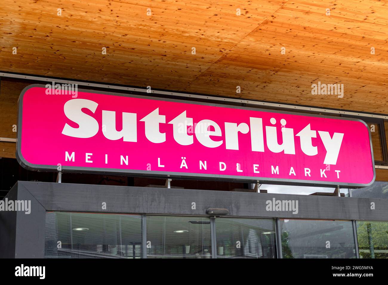 Sutterlüty, Mein Ländlemarkt In Vorarlberg, Austria Stock Photo