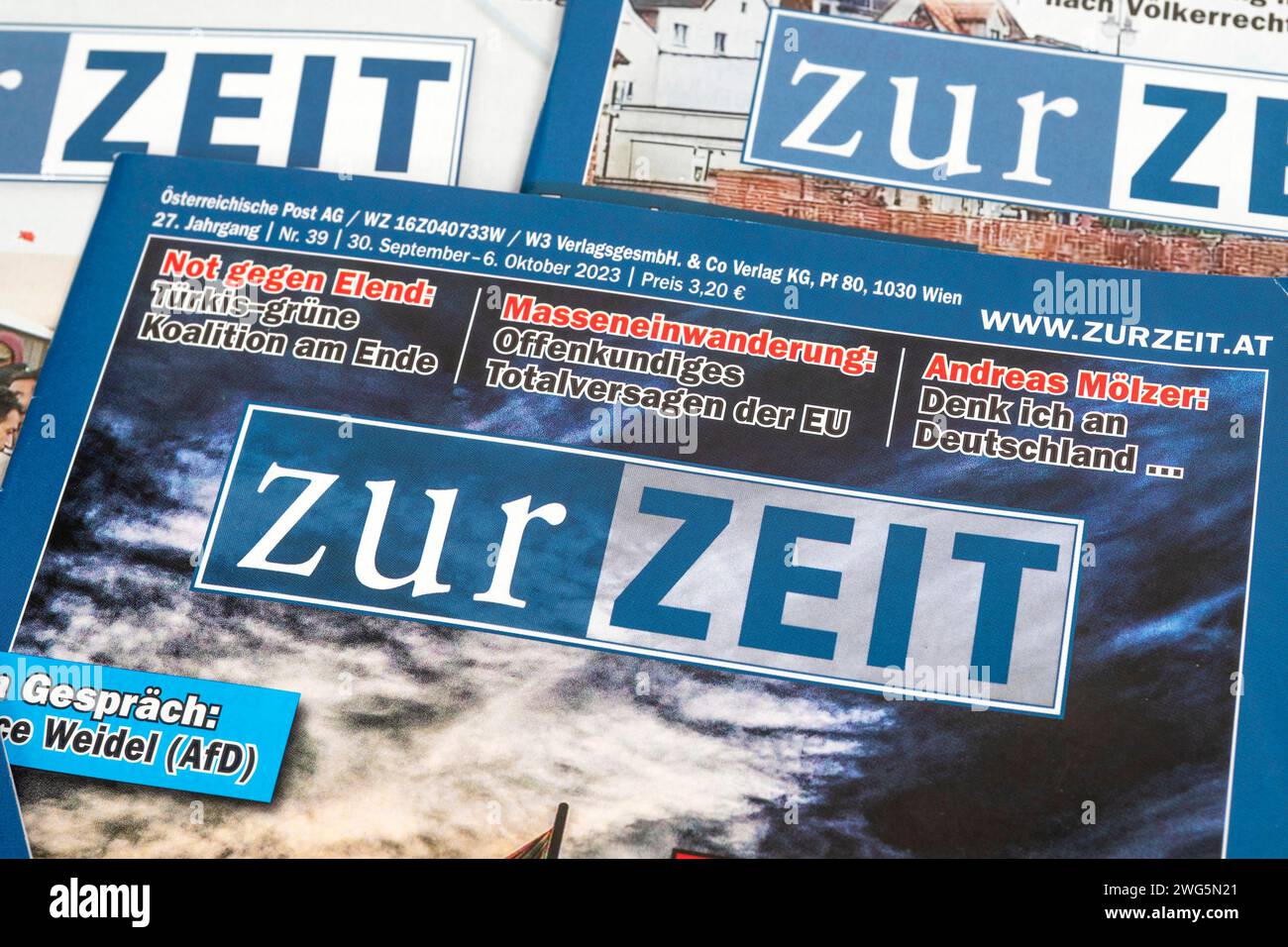 Current, Weekly, Print Edition, Austria Stock Photo