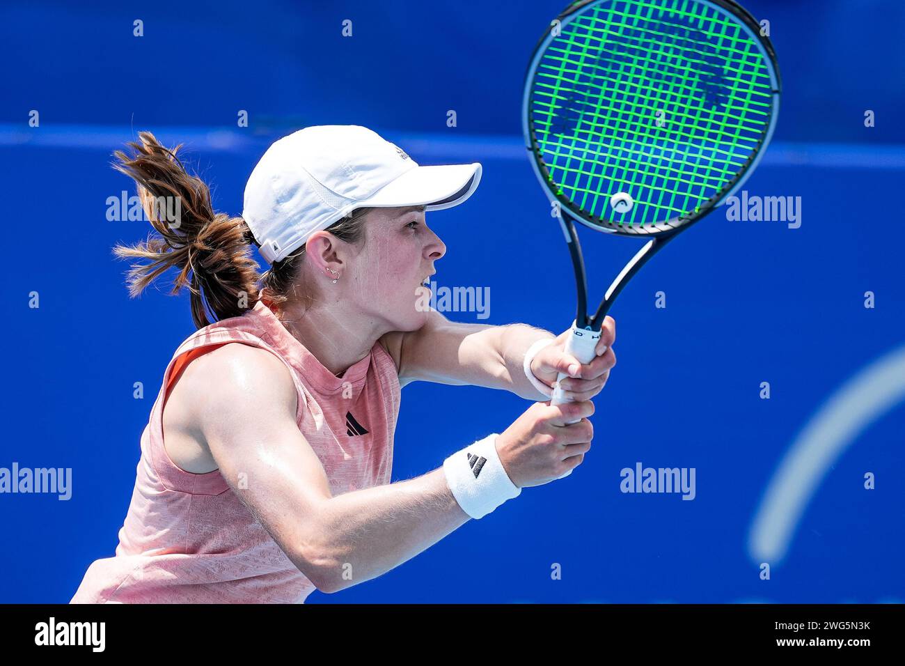 Katie of the USA in action during the Round of 16 of the 2024