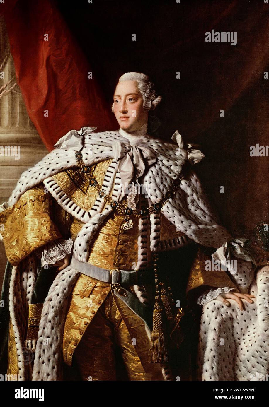George iii by allan ramsay hi-res stock photography and images - Alamy